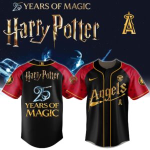 Los Angeles Angels x Harry Potter 25 Years of Magic Special Edition Jersey