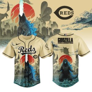 Cincinnati Reds x Godzilla The King Of Monsters Special Edition Jersey