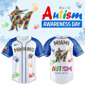 Miami Marlins x Autism Awareness Ver 2 Special Edition Jersey