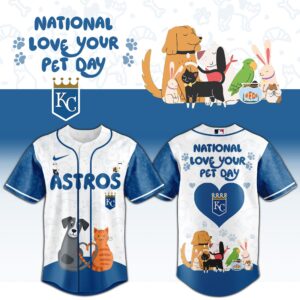 Kansas City Royals x National Love Your Pet Day Special Edition Jersey