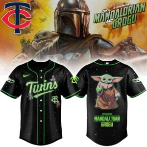 Minnesota Twins x Star Wars The Mandalorian & Grogu Special Edition Jersey