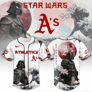 Oakland Athletics x Star Wars Darth Vader Japanese Style 2 Special Edition Jersey