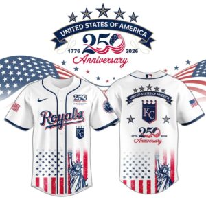 Kansas City Royals x USA 250th Anniversary Special Edition Jersey
