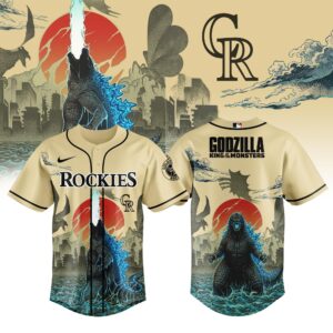 Colorado Rockies x Godzilla The King Of Monsters Special Edition Jersey