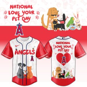 Los Angeles Angels x National Love Your Pet Day Special Edition Jersey