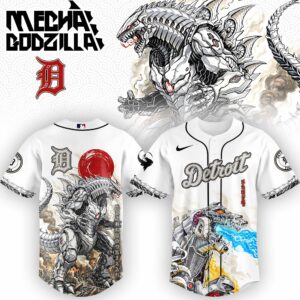 Detroit Tigers x MechaGodzilla Monster Special Edition Jersey