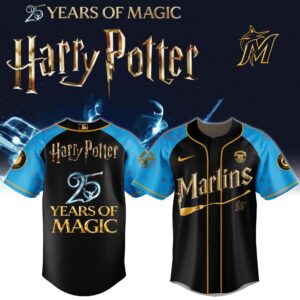 Miami Marlins x Harry Potter 25 Years of Magic Special Edition Jersey