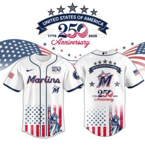 Miami Marlins x USA 250th Anniversary Special Edition Jersey