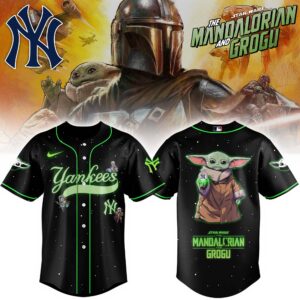 New York Yankees x Star Wars The Mandalorian & Grogu Special Edition Jersey