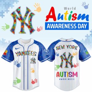 New York Yankees x Autism Awareness Ver 2 Special Edition Jersey