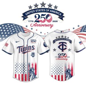 Minnesota Twins x USA 250th Anniversary Special Edition Jersey
