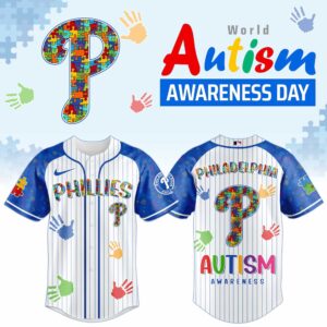 Philadelphia Phillies x Autism Awareness Ver 2 Special Edition Jersey