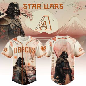 Arizona Diamondbacks x Star Wars Darth Vader Japanese Style 3 Special Edition Jersey
