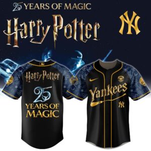 New York Yankees x Harry Potter 25 Years of Magic Special Edition Jersey