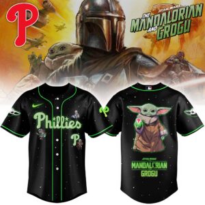 Philadelphia Phillies x Star Wars The Mandalorian & Grogu Special Edition Jersey