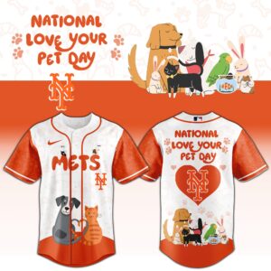 New York Mets x National Love Your Pet Day Special Edition Jersey