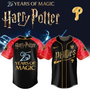 Philadelphia Phillies x Harry Potter 25 Years of Magic Special Edition Jersey