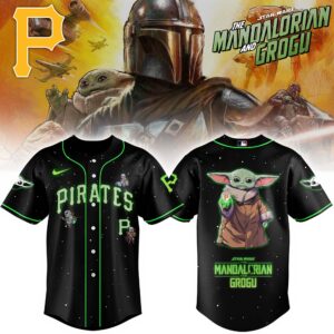 Pittsburgh Pirates x Star Wars The Mandalorian & Grogu Special Edition Jersey