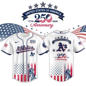 Oakland Athletics x USA 250th Anniversary Special Edition Jersey
