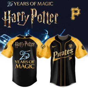 Pittsburgh Pirates x Harry Potter 25 Years of Magic Special Edition Jersey