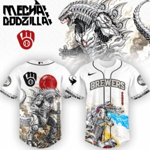 Milwaukee Brewers x MechaGodzilla Monster Special Edition Jersey