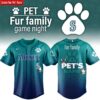 Seattle Mariners x Fur Family Personalized Special Edition Jersey