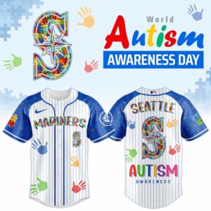 Seattle Mariners x Autism Awareness Ver 2 Special Edition Jersey