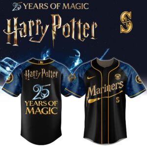 Seattle Mariners x Harry Potter 25 Years of Magic Special Edition Jersey