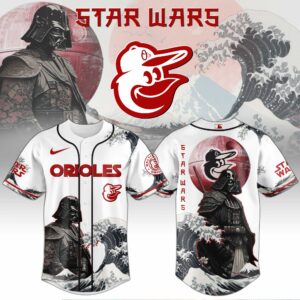 Baltimore Orioles x Star Wars Darth Vader Japanese Style 2 Special Edition Jersey
