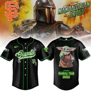 San Francisco Giants x Star Wars The Mandalorian & Grogu Special Edition Jersey