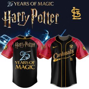 St. Louis Cardinals x Harry Potter 25 Years of Magic Special Edition Jersey