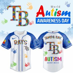 Tampa Bay Rays x Autism Awareness Ver 2 Special Edition Jersey