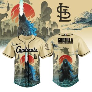 St. Louis Cardinals x Godzilla The King Of Monsters Special Edition Jersey