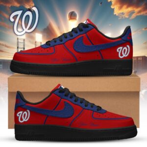 Washington Nationals x Personalized Dunk Low Shoes Ver 2 Special Edition