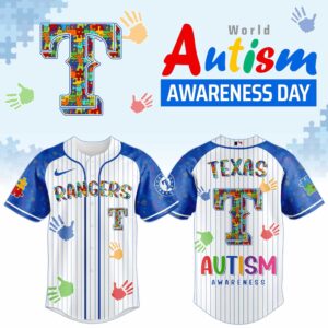 Texas Rangers x Autism Awareness Ver 2 Special Edition Jersey