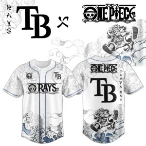 Tampa Bay Rays x One Piece Monkey D. Luffy Gear 5 Special Edition Jersey