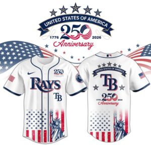 Tampa Bay Rays x USA 250th Anniversary Special Edition Jersey