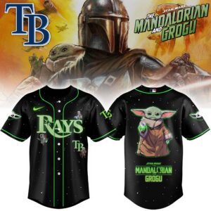 Tampa Bay Rays x Star Wars The Mandalorian & Grogu Special Edition Jersey