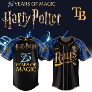 Tampa Bay Rays x Harry Potter 25 Years of Magic Special Edition Jersey