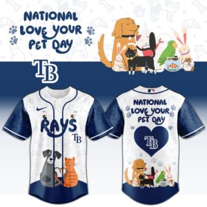 Tampa Bay Rays x National Love Your Pet Day Special Edition Jersey