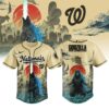 Washington Nationals x Godzilla The King Of Monsters Special Edition Jersey