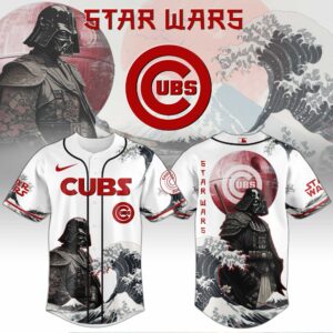 Chicago Cubs x Star Wars Darth Vader Japanese Style 2 Special Edition Jersey