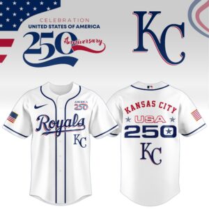 Kansas City Royals x USA 250 Anniversary Celebration Special Edition Jersey