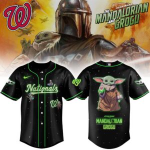Washington Nationals x Star Wars The Mandalorian & Grogu Special Edition Jersey