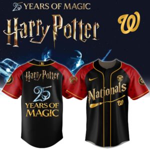 Washington Nationals x Harry Potter 25 Years of Magic Special Edition Jersey