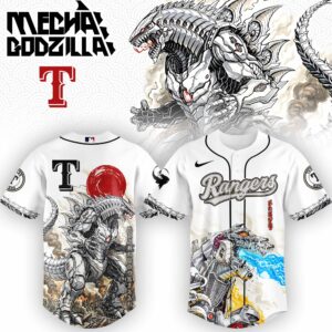 Texas Rangers x MechaGodzilla Monster Special Edition Jersey