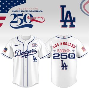 Los Angeles Dodgers x USA 250 Anniversary Celebration Special Edition Jersey