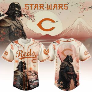 Cincinnati Reds x Star Wars Darth Vader Japanese Style 3 Special Edition Jersey