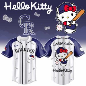 Colorado Rockies x Hello Kitty Special Edition Jersey