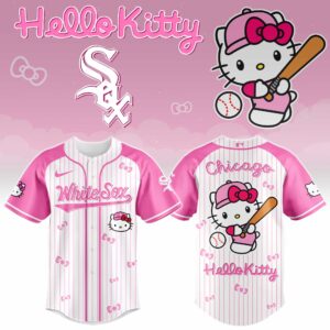 Chicago White Sox x Hello Kitty Pink Version Special Edition Jersey